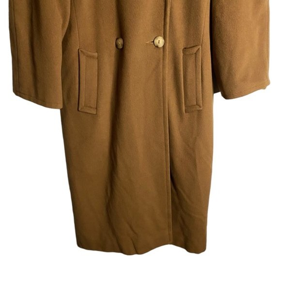 Harold Huberman Women's Vintage Wool & Cashmere Blend Overcoat - Picture 3 of 10